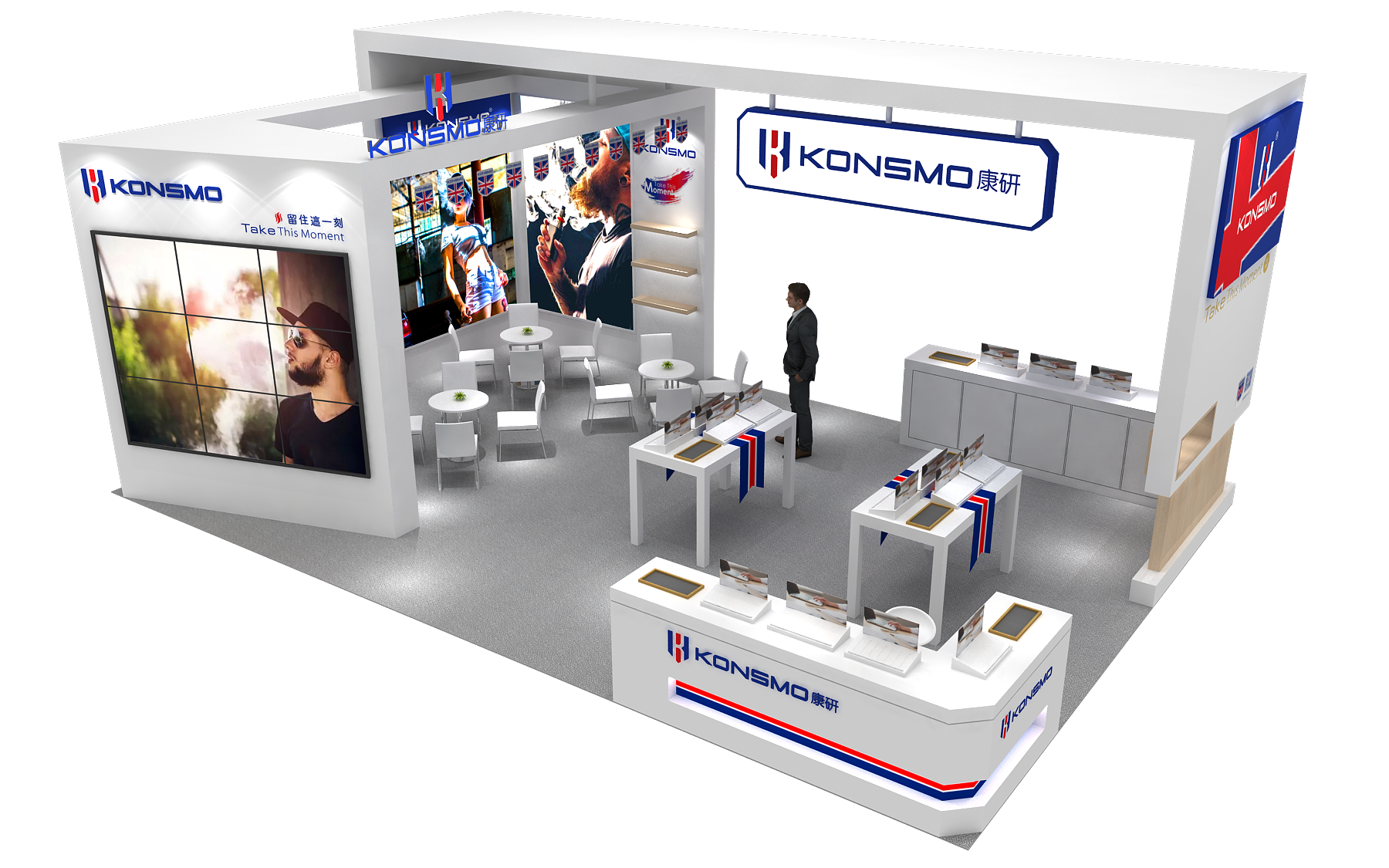 康研科技-深圳天下展览设计-展览搭建-展览策划(图2)
