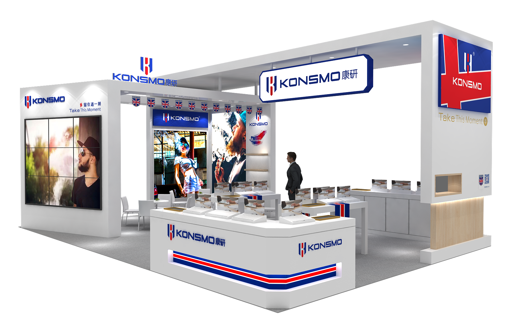 康研科技-深圳天下展览设计-展览搭建-展览策划(图1)