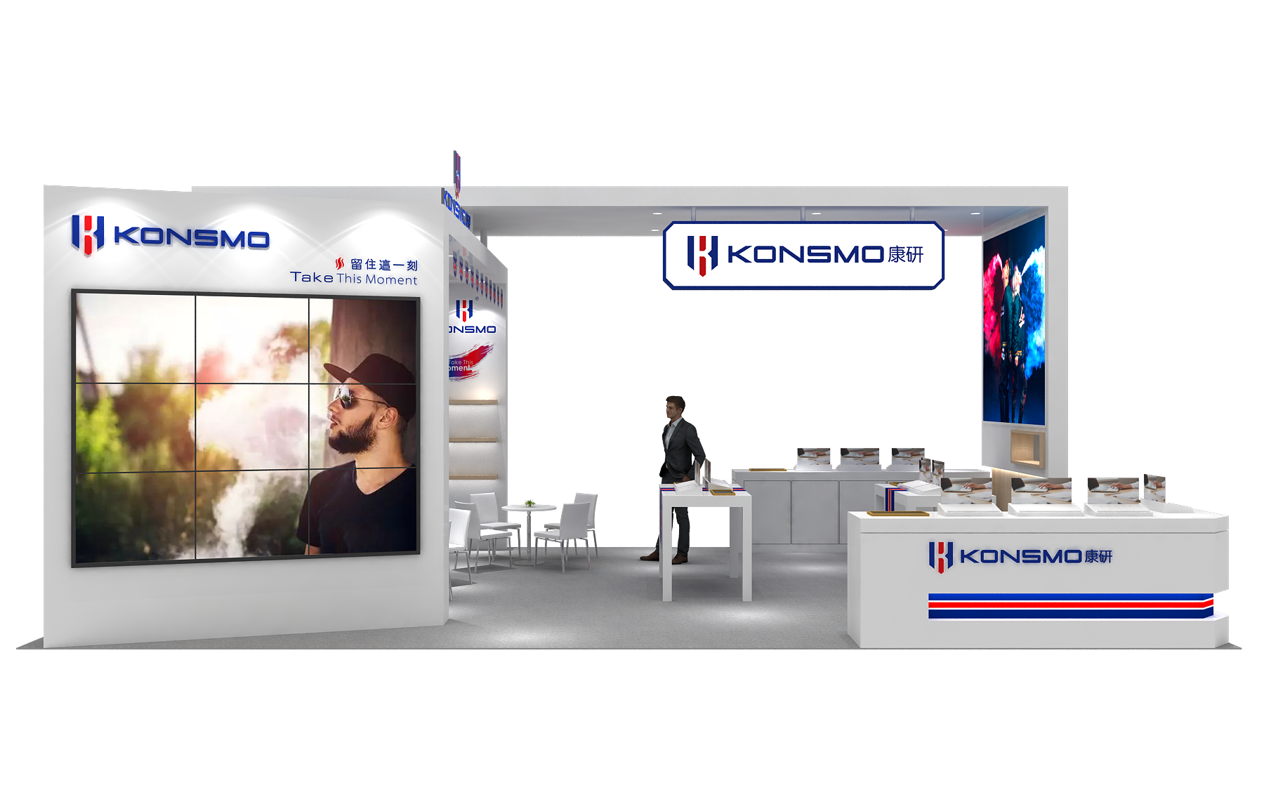 康研科技-深圳天下展览设计-展览搭建-展览策划(图4)
