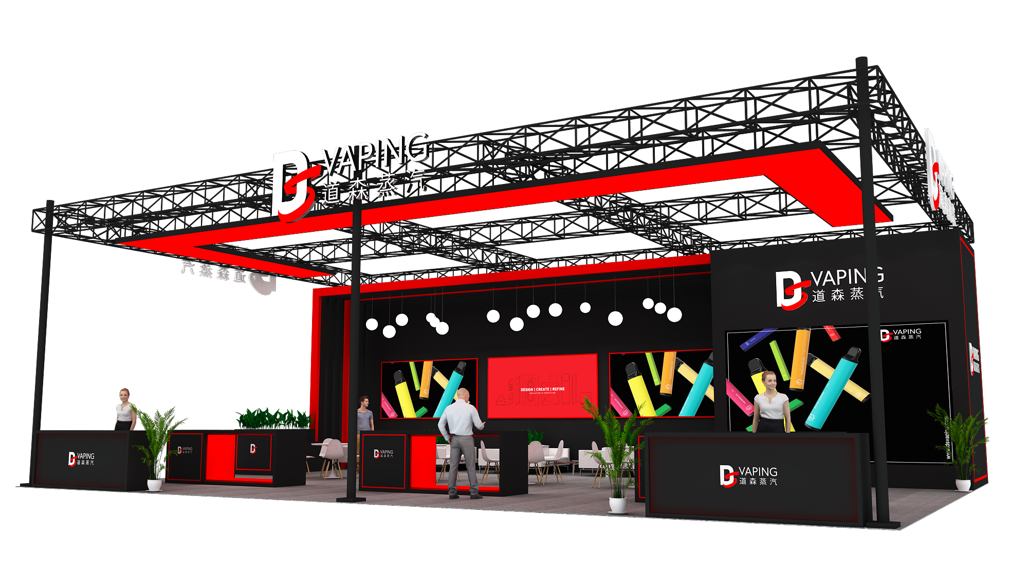 道森蒸汽-深圳天下展览设计-展览搭建-展览策划(图2)