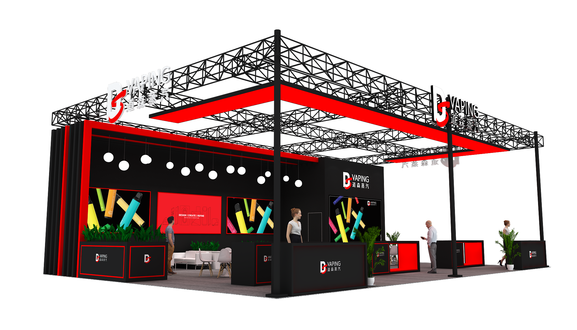 道森蒸汽-深圳天下展览设计-展览搭建-展览策划(图1)