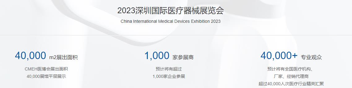 深圳展台搭建-2023深圳国际医疗器械展览(图1)