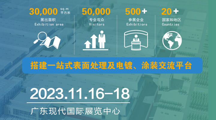 深圳展览工厂-2023中国国际表面处理及电镀、涂装展览会(图1)