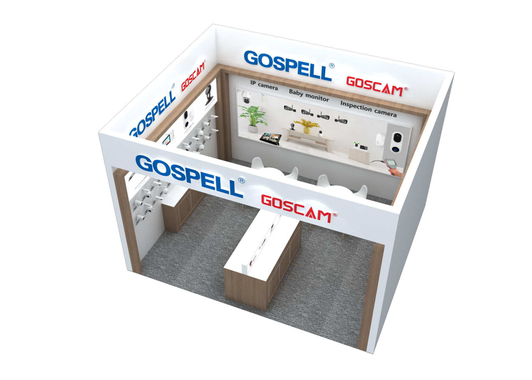 高斯贝尔香港湾仔-深圳天下展览设计-深圳展览搭建-深圳展览策划-深圳展览公司-深圳展览工厂制作(图2)