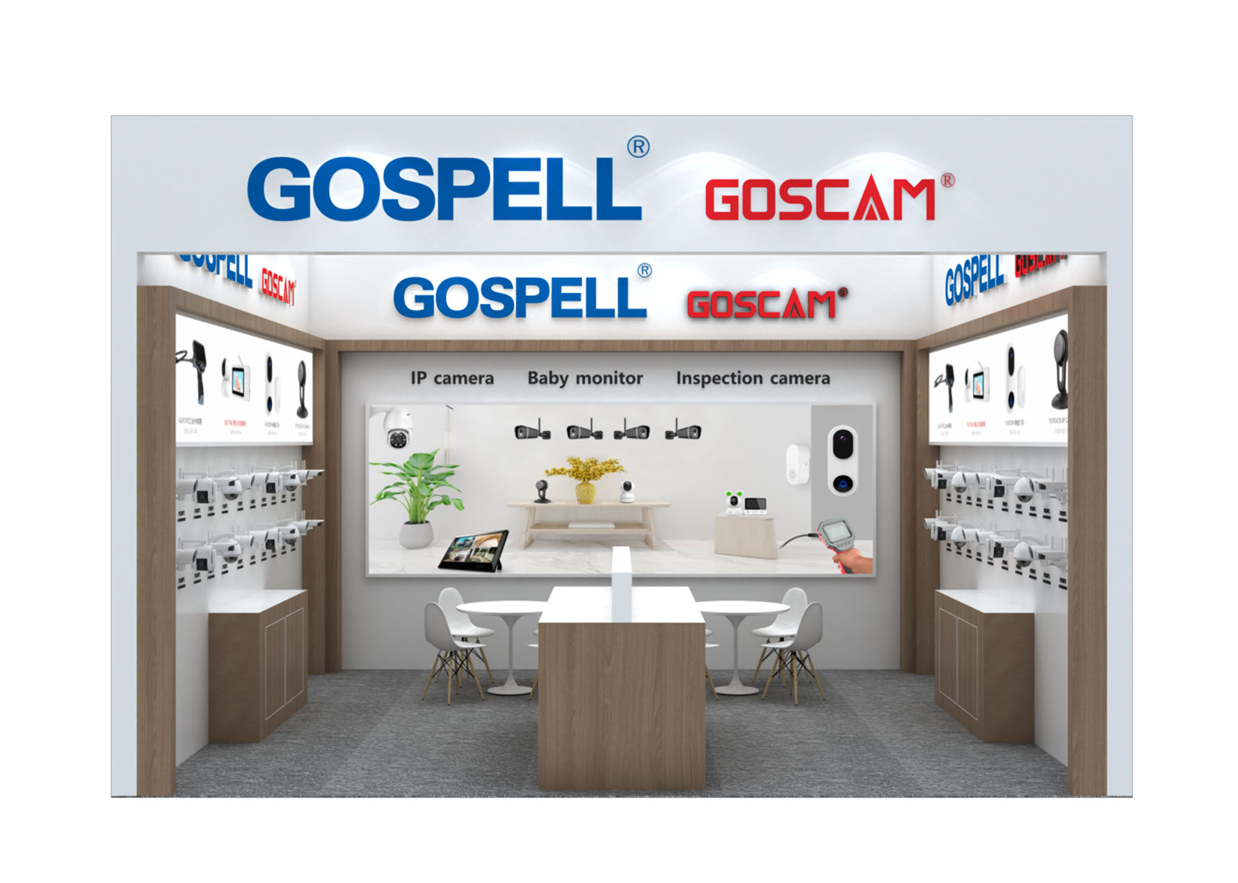 高斯贝尔香港湾仔-深圳天下展览设计-深圳展览搭建-深圳展览策划-深圳展览公司-深圳展览工厂制作(图1)